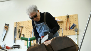South Korea's chainsaw artist carves a name for herself at 91
