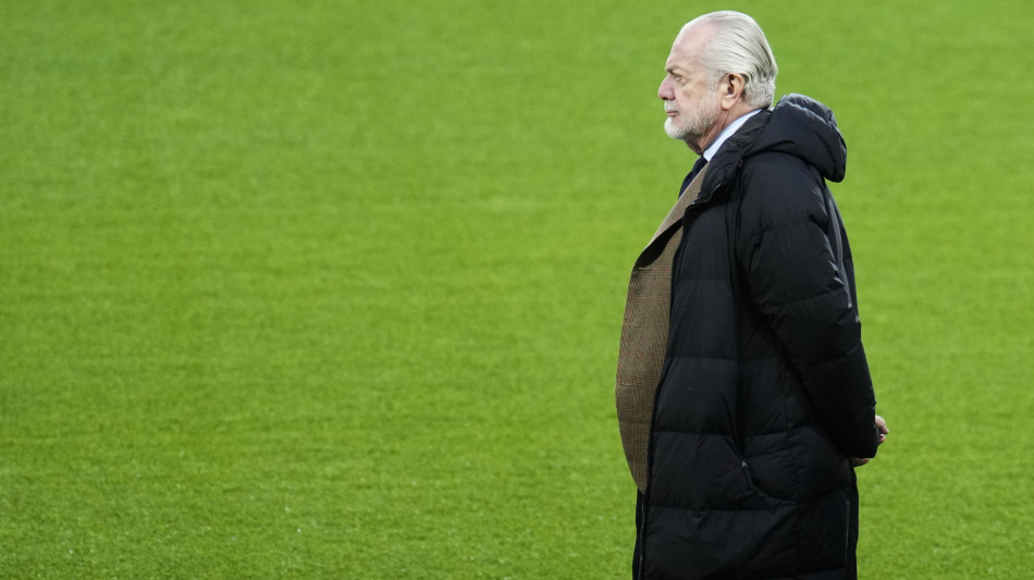 De Laurentiis: Procura Figc chieder&agrave; di nuovo gli atti al pm