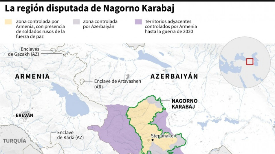 El l&iacute;der separatista armenio anula la disoluci&oacute;n de Nagorno Karabaj prevista el 1 de enero