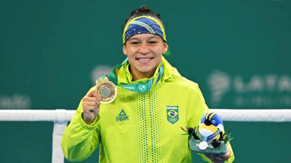 Bia Soares &eacute; ouro no boxe do Pan; Tatiana Chagas fica com a prata na categoria at&eacute; 54 kg