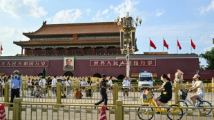 La police d&eacute;ploy&eacute;e en nombre &agrave; Hong Kong pour le 34e anniversaire de Tiananmen
