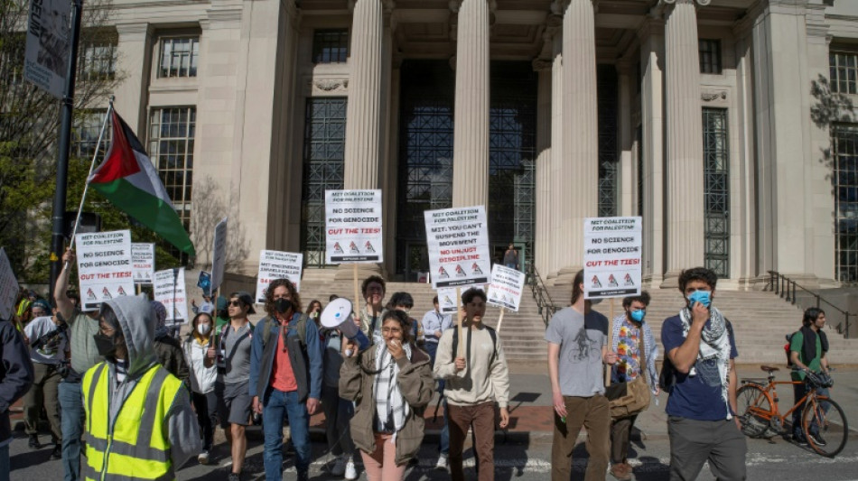 Multiple arrests as US police clear MIT, UPenn Gaza protests