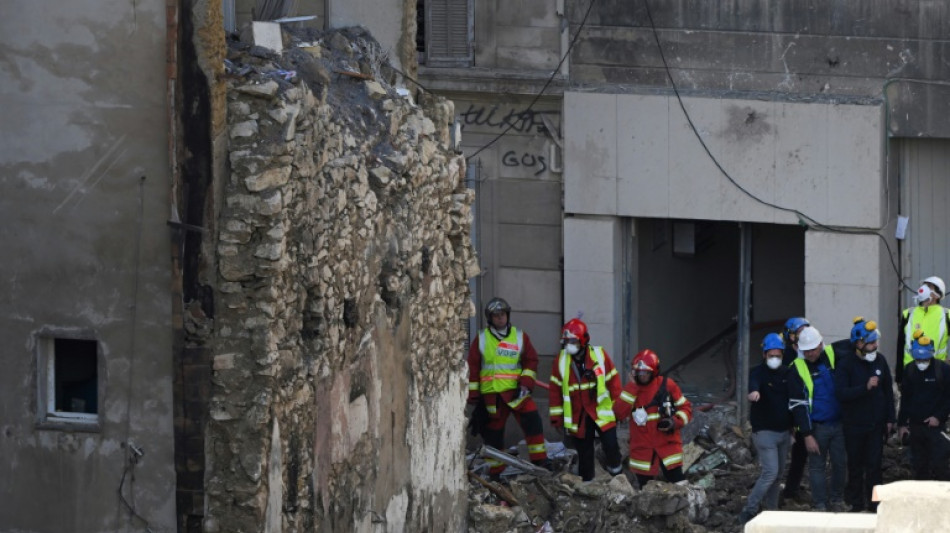 Sigue la b&uacute;squeda de supervivientes tras el derrumbe de un edificio en la ciudad francesa de Marsella