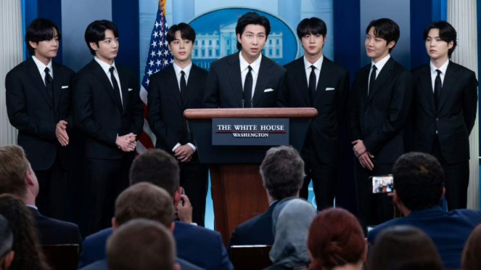 Le groupe sud-cor&eacute;en BTS, "&eacute;puis&eacute;", annonce une pause dans sa carri&egrave;re mondiale