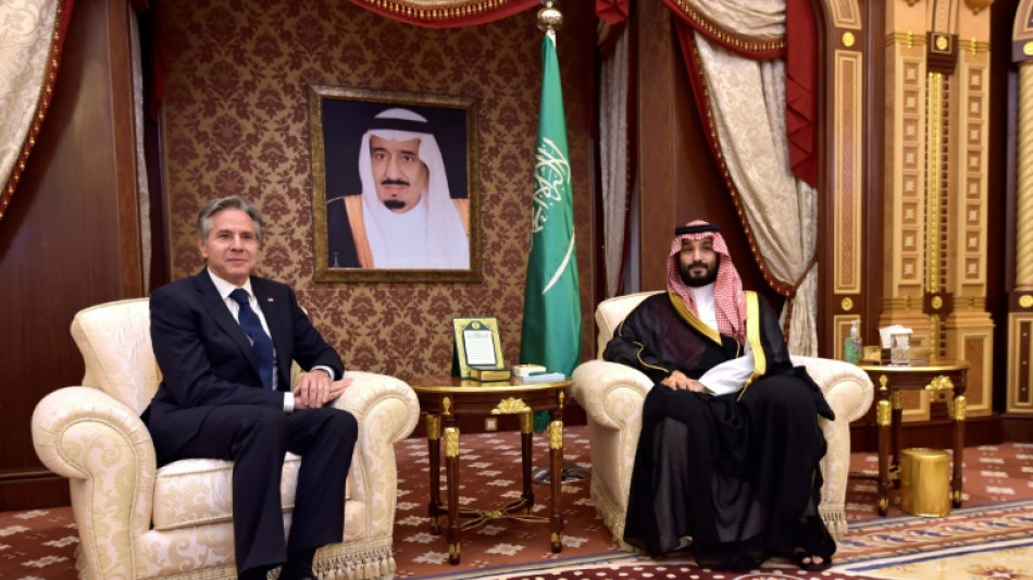 Blinken &eacute;voque les droits humains au premier jour de sa visite en Arabie saoudite